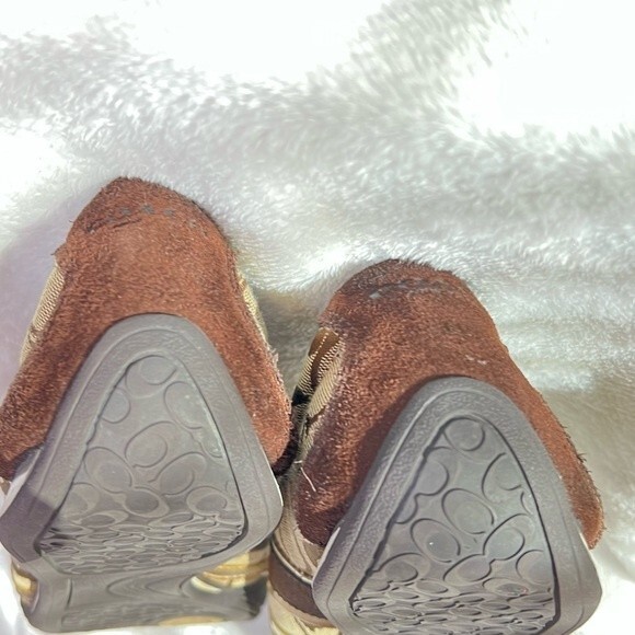COACH Remonna monogram C Canvas Sneaker - Picture 7 of 7